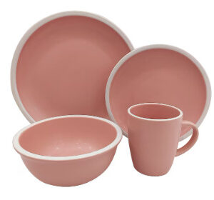 HAUS Vajilla 13 Pzas Rosa