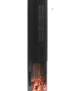 HURBAN HOME Calefactor de torre eléctrico de 220 V