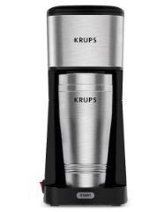 KRUPS Cafetera Simply Brew To Go, para 3 Tazas Plata