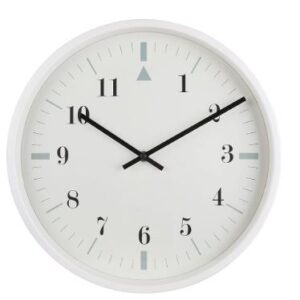 HAUS Reloj de pared Basic de plástico